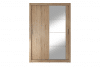 APERA Velká dvoudveřová šatní skříň se zrcadlem dub sonoma - obrázek 3