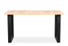 CETO Stůl v loftovém stylu dub světlý dub - obrázek 1