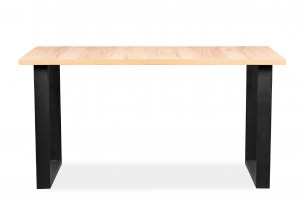 CETO, https://konsimo.cz/kolekce/ceto/ Stůl v loftovém stylu dub světlý dub - obrázek
