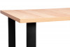 CETO Stůl v loftovém stylu dub světlý dub - obrázek 3