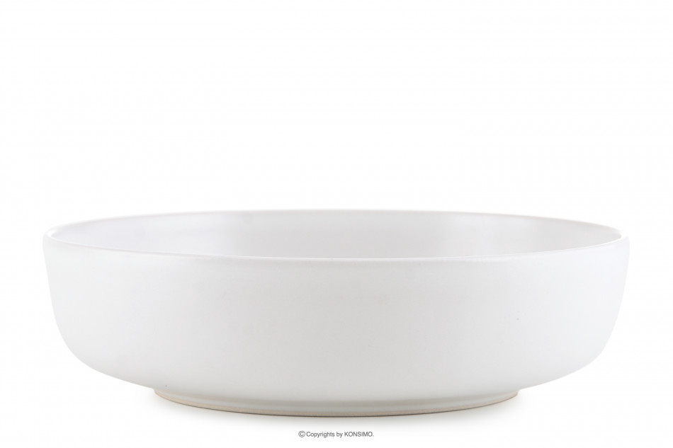 VICTO Sada hlubokých talířů pro 6 osob bílá bílá/matná - obrázek 2