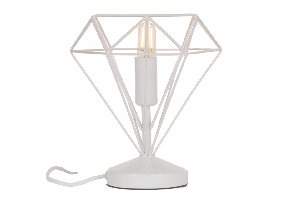 ACOS Minimalistická stolní lampa, bílá, 2 ks. bílý - obrázek 2