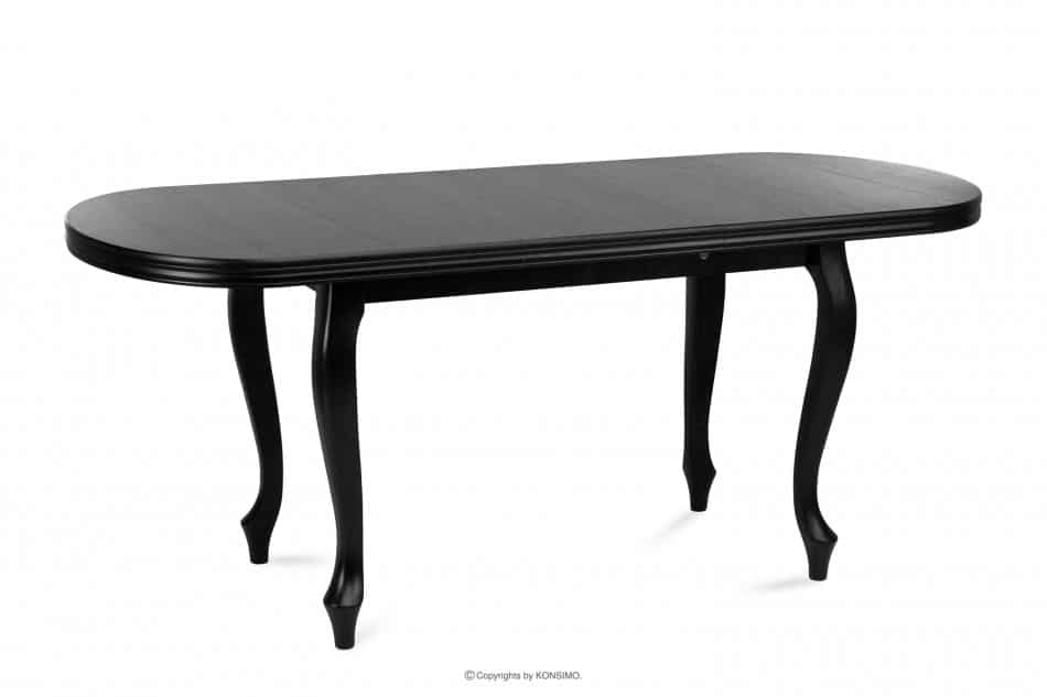 ALTIS Velký rozkládací stůl 200 cm vintage černý Černá - obrázek 3