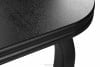 ALTIS Velký rozkládací stůl 200 cm vintage černý Černá - obrázek 10