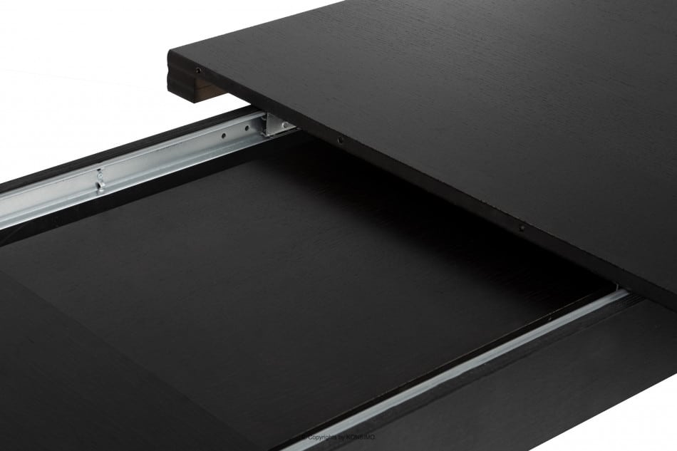 ALTIS Velký rozkládací stůl 200 cm vintage černý Černá - obrázek 7