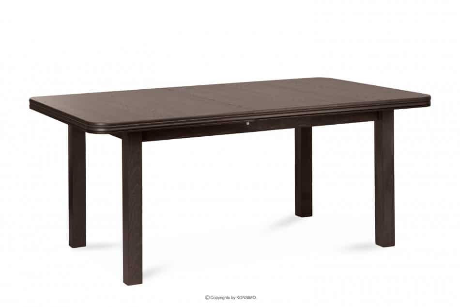COSPE Rozkládací stůl do obývacího pokoje 140 cm ořech tmavý ořech - obrázek 2