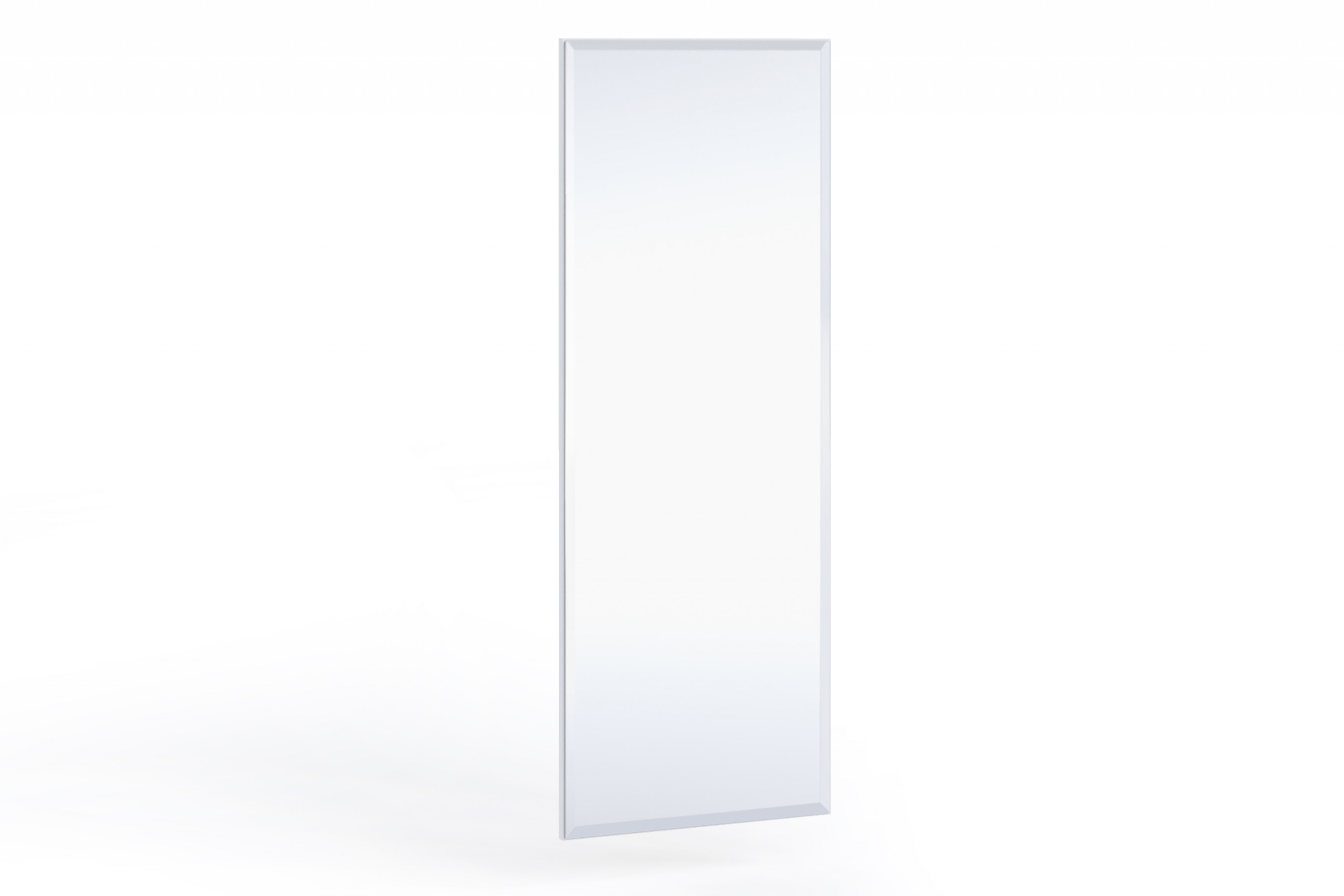 Zrcadlo 150 cm bílé matné