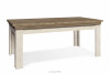 ARVEN Krémový konferenční stolek v anglickém stylu smetanový/divoký dub - obrázek 1
