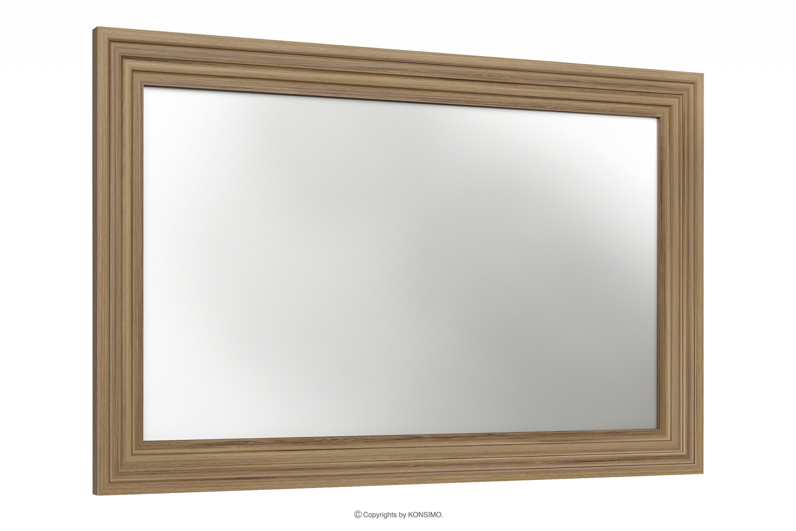 Elegantní zrcadlo v rámu v anglickém stylu