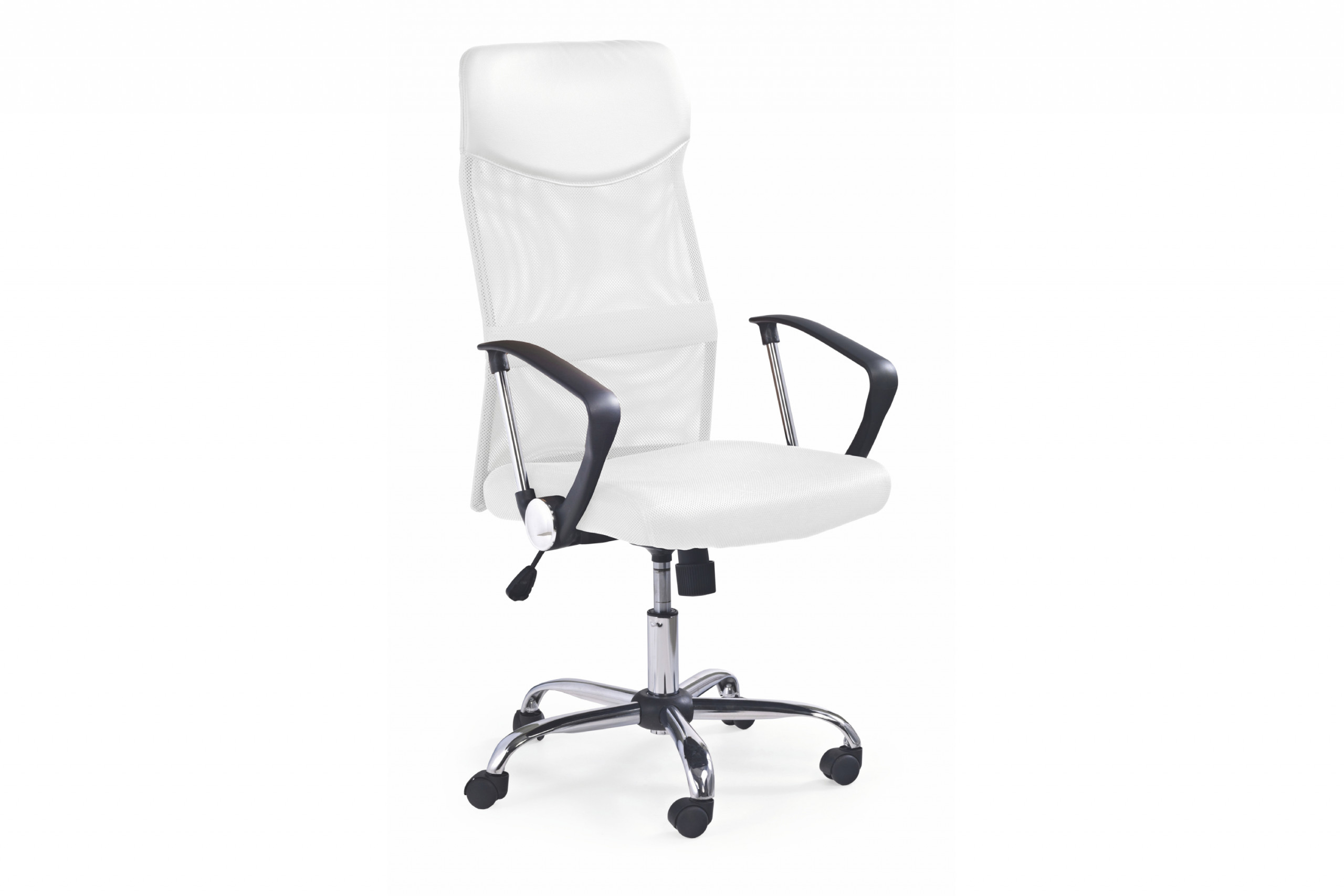Kancelářská židle s membránou bílá