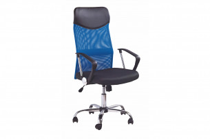 ZALUS, https://konsimo.cz/kolekce/zalus/ Kancelářská židle s membránou modrá modrá, černá - obrázek