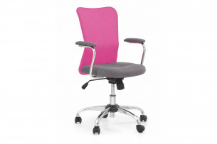 WISTERI, https://konsimo.cz/kolekce/wisteri/ Studentská psací židle růžová růžová/šedá - obrázek