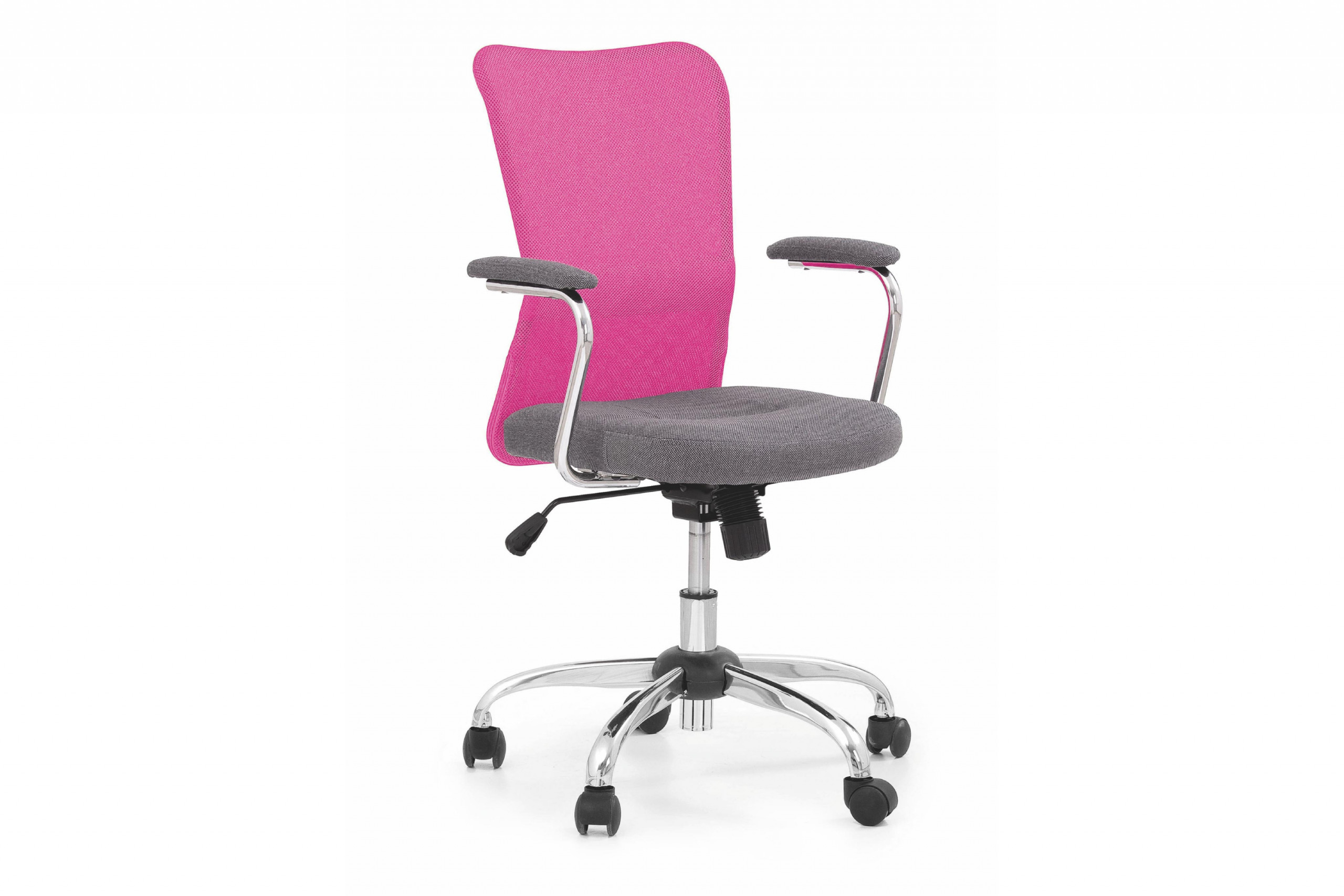 Studentská psací židle růžová