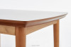 RANGO Dřevěný rozkládací stůl matná bílá/dub lefkas - obrázek 9