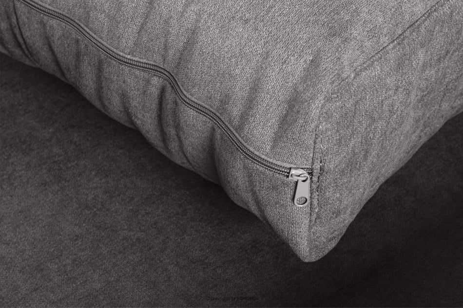 VISNA Rozkládací rohová pohovka do obývacího pokoje s úložným prostorem na lůžkoviny, šedá, pravá šedá - obrázek 8