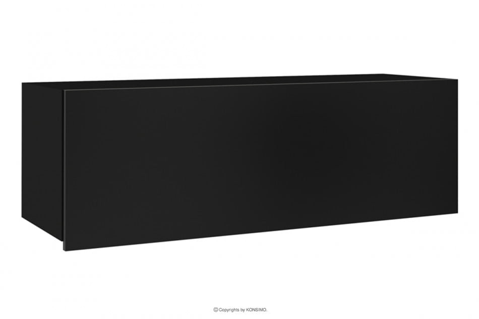 PAVO Závěsná skříňka černý lesk černá lesk/matná černá - obrázek 0
