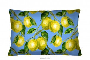 ARTIFE, https://konsimo.cz/kolekce/artife/ Polštář se vzorem citrónů 60x40 modrá/žlutá - obrázek