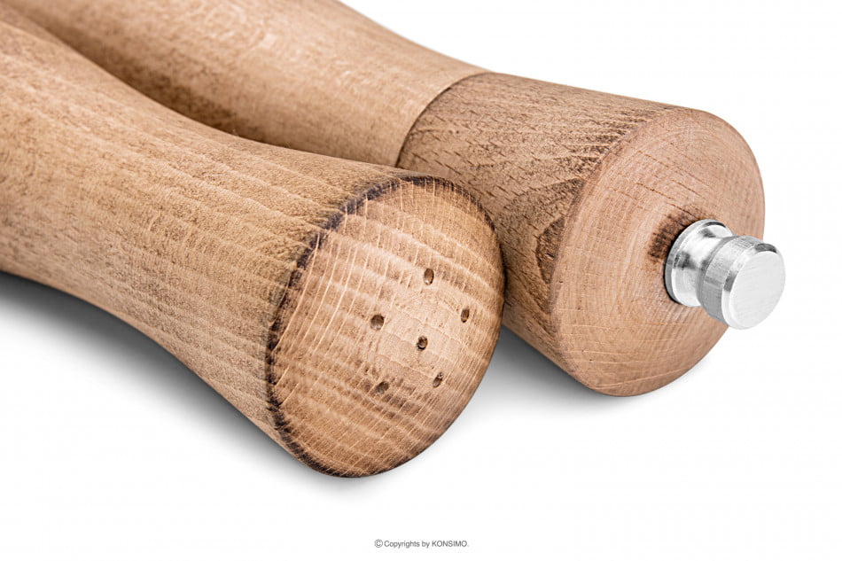 SALTOS Slánka a pepřenka z bukového dřeva přírodní dřevo - obrázek 4