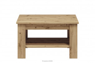 VANCO, https://konsimo.cz/kolekce/vanco/ Nízký konferenční stolek s policí dub artisan řemeslný dub - obrázek