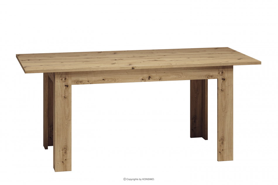 VANCO Rozkládací jídelní stůl dub artisan řemeslný dub - obrázek 4