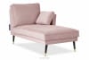 FALCO Velurová lenoška pravá glamour růžová růžový - obrázek 1