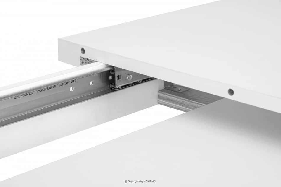 RHENA Skandinávský rozkládací stůl bílý bílý - obrázek 5