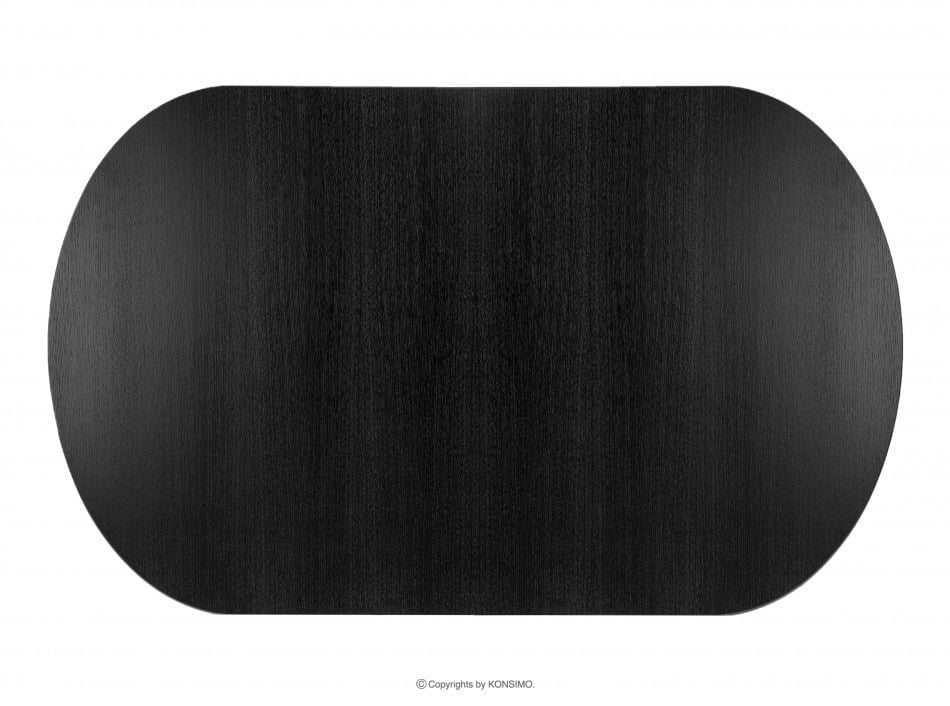 ALTIS Rozkládací stůl 140 cm vintage černý Černá - obrázek 5