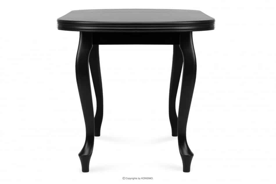 ALTIS Rozkládací stůl 140 cm vintage černý Černá - obrázek 4