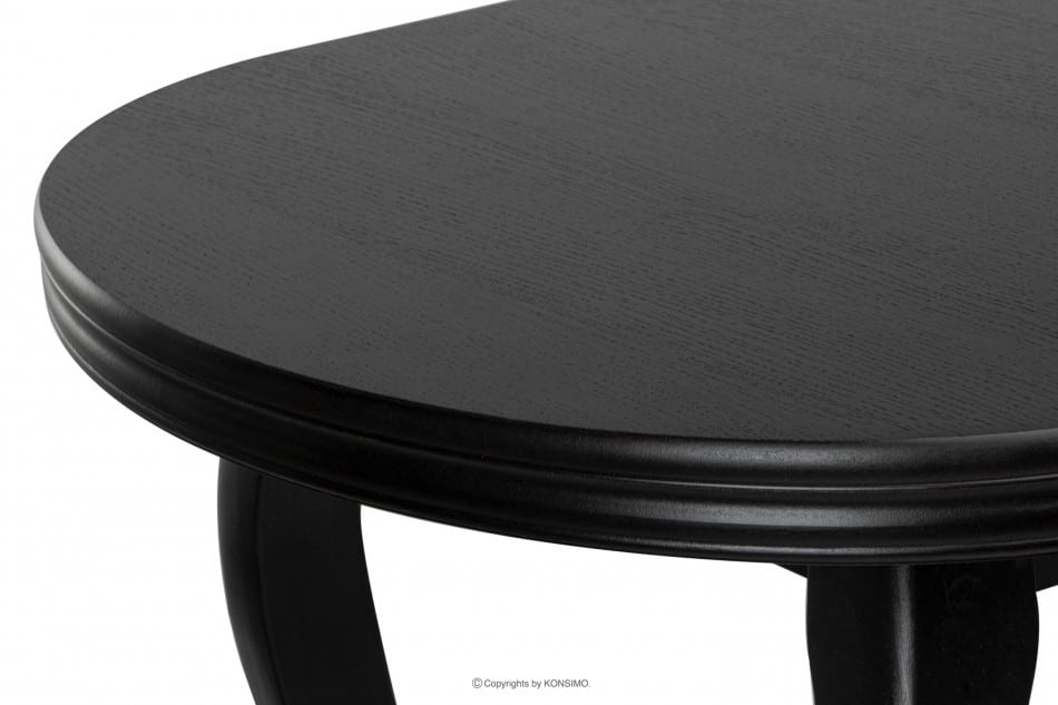 ALTIS Rozkládací stůl 140 cm vintage černý Černá - obrázek 6