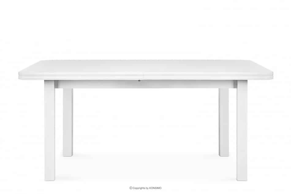 COSPE Velký rozkládací stůl do obývacího pokoje 140 cm bílý bílý - obrázek 0