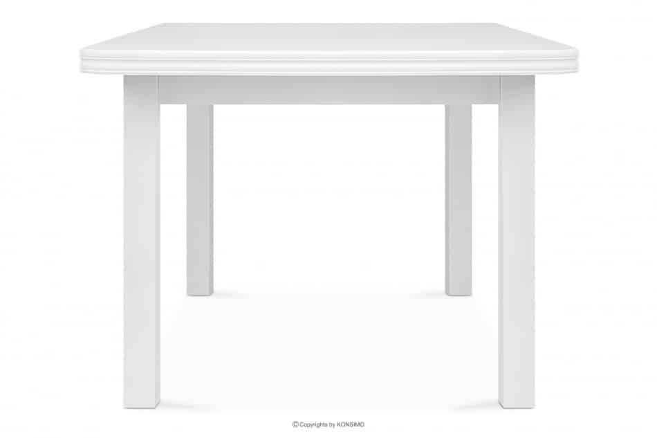 COSPE Velký rozkládací stůl do obývacího pokoje 140 cm bílý bílý - obrázek 5