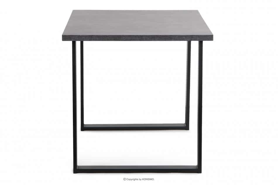 CETO Stůl v loftovém stylu beton šedá - obrázek 3
