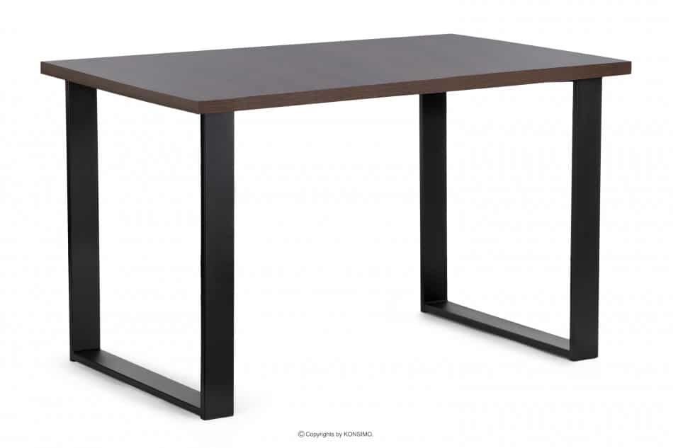 CETO Stůl v loftovém stylu ořech tmavý ořech - obrázek 2
