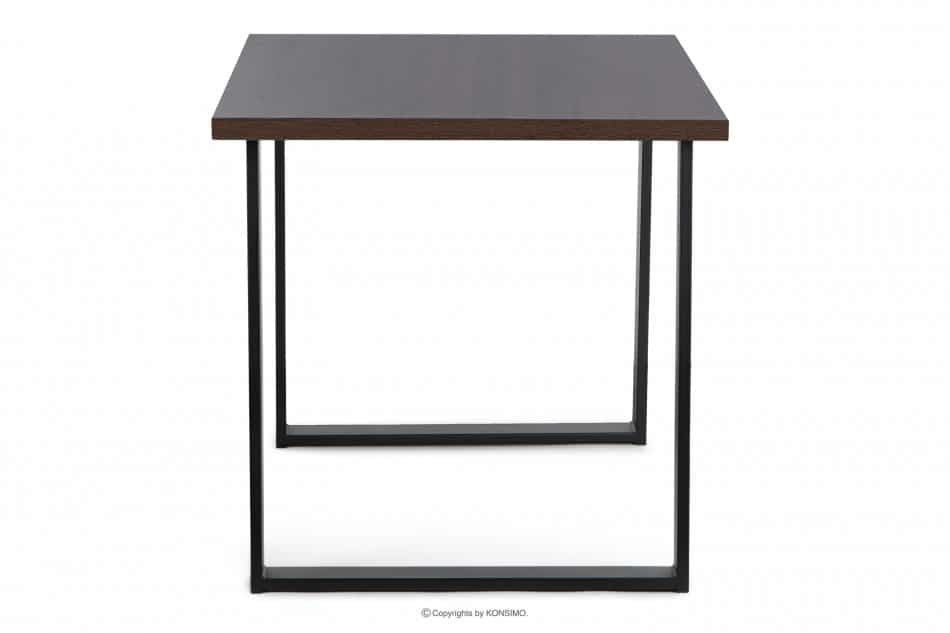 CETO Stůl v loftovém stylu ořech tmavý ořech - obrázek 3
