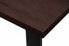 CETO Stůl v loftovém stylu ořech tmavý ořech - obrázek 5