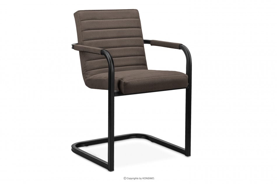 BASKO Kancelářská židle hnědá hnědá/černá - obrázek 0
