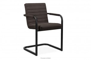 BASKO, https://konsimo.cz/kolekce/basko/ Kancelářská židle hnědá tmavě hnědá/černá - obrázek