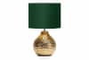 NIPER Elegantní noční lampa se zlatým podstavcem zlatá/zelená - obrázek 1