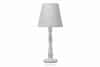 GITTA Klasická noční lampa šedá šedá - obrázek 1