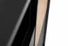 LOFTY Komoda v podkrovním stylu na černých nohách černý/přírodní dub - obrázek 12