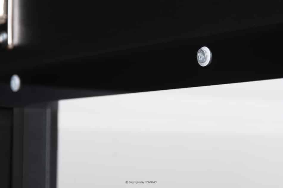 LOFTY Loftová dvoudveřová vitrína černý/přírodní dub - obrázek 25
