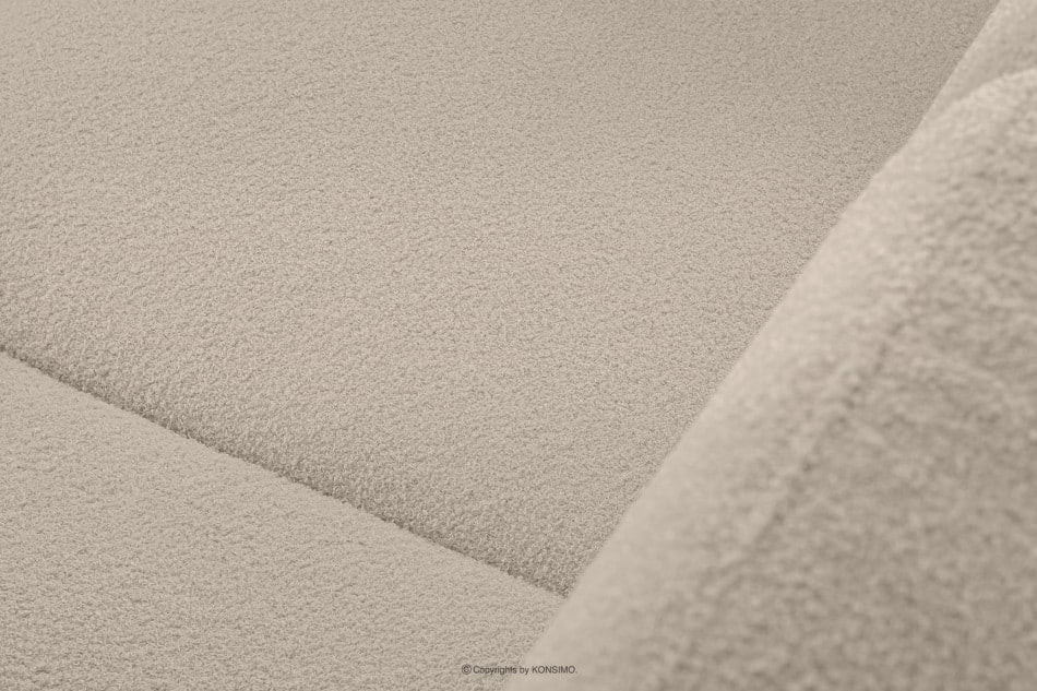 TAGIO Skandinávská 2místná pohovka - látka kožíšek krémová krém - obrázek 10