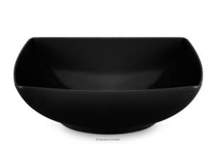 EPIRI, https://konsimo.cz/kolekce/epiri/ Jídelní talíř matný černý matná černá - obrázek