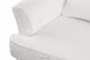 STRALIS Skandinávská dvoumístná pohovka bílá boucle bílá - obrázek 7