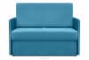PEDATU Dvoumístná pohovka s funkcí spaní modrá modrá - obrázek 1