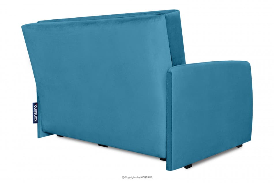 PEDATU Dvoumístná pohovka s funkcí spaní modrá modrá - obrázek 4