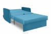 PEDATU Dvoumístná pohovka s funkcí spaní modrá modrá - obrázek 7