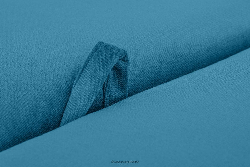 PEDATU Dvoumístná pohovka s funkcí spaní modrá modrá - obrázek 9