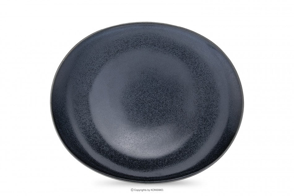 TIME BLACK Porcelánová jídelní souprava pro 6p(18 ks) černá/grafit/modrá - obrázek 12