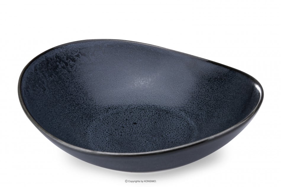 TIME BLACK Hluboký talíř 6ks. černá/grafit/modrá - obrázek 4